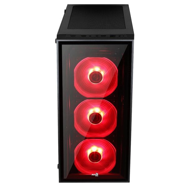 

Корпуса ПК AeroCool, Корпус AeroCool Quartz Red