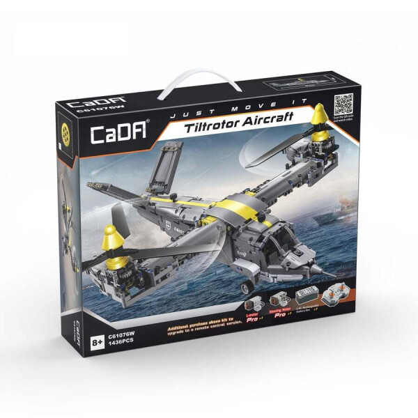 

Игры, игрушки CaDa, Конструктор CaDa C61076W Конвертоплан Bell Boeing V-22 Osprey