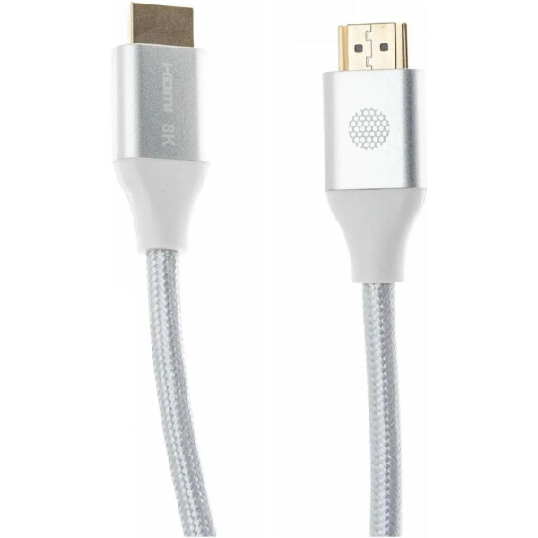 Кабель Cactus CS-HDMI.2.1-1.8 (1.8 м, серебристый)