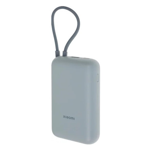Внешний аккумулятор Xiaomi Power Bank 10000mAh BHR9073GL (Integrated Cable) Ice Blue (P15ZM) Внешний аккумулятор Xiaomi Power Bank 10000mAh BHR9073GL (Integrated Cable) Ice Blue (P15ZM)