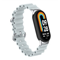 Ремешок Bingo Ocean для XIAOMI Mi Band 8 Серый