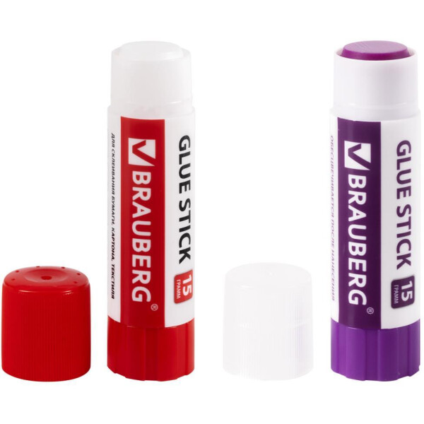 Клей-карандаш BRAUBERG 229474 15 г (2+1 обесцвечивающийся) Клей-карандаш BRAUBERG 229474 15 г (2+1 обесцвечивающийся)