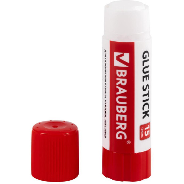 Клей-карандаш BRAUBERG 229474 15 г (2+1 обесцвечивающийся) Клей-карандаш BRAUBERG 229474 15 г (2+1 обесцвечивающийся)