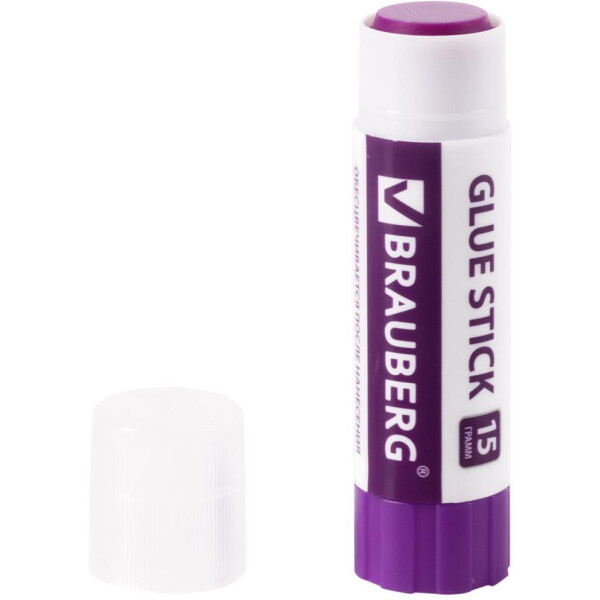 Клей-карандаш BRAUBERG 229474 15 г (2+1 обесцвечивающийся) Клей-карандаш BRAUBERG 229474 15 г (2+1 обесцвечивающийся)