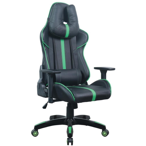 Кресло Brabix GT Carbon GM-120 (черный/зеленый)