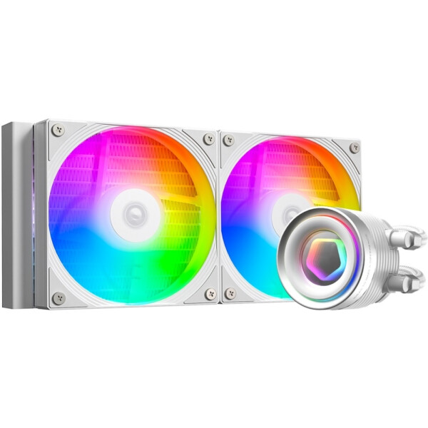 Система жидкостного охлаждения для процессора ID-Cooling FX240 INF White