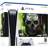 Игровая консоль Sony PlayStation 5 с дисководом Ultra HD Blu-ray (CFI-1216A) + ваучер с кодом Call of Duty: Modern Warfare 2