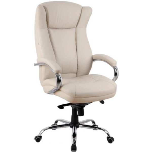 Офисное кресло King Style SHL-7-1 Hildi PU Chrome (кремовый)