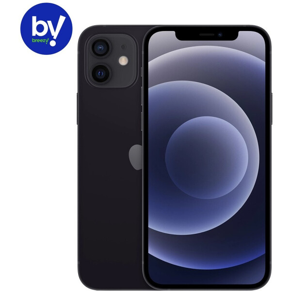 Смартфон Б/У (грейд A) APPLE iPhone 12 128GB Black (NGF93LL/A)