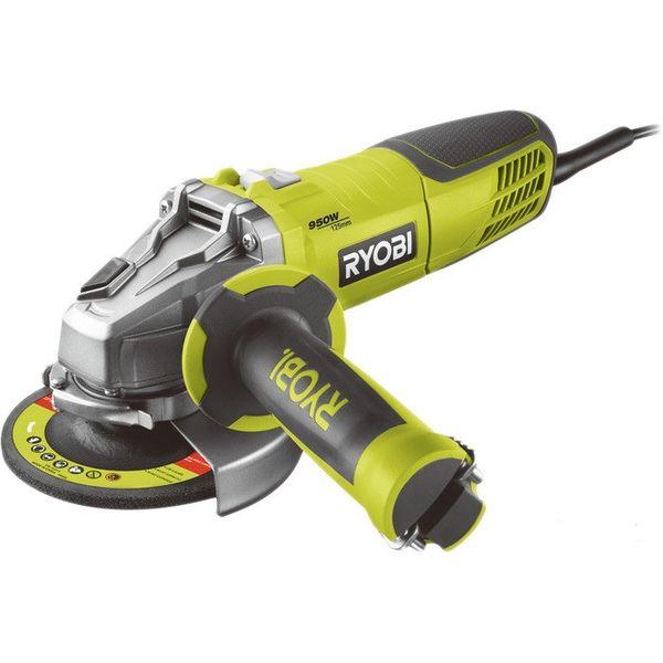 

Шлифмашины Ryobi, Углошлифмашина Ryobi RAG950-125S 5133002495