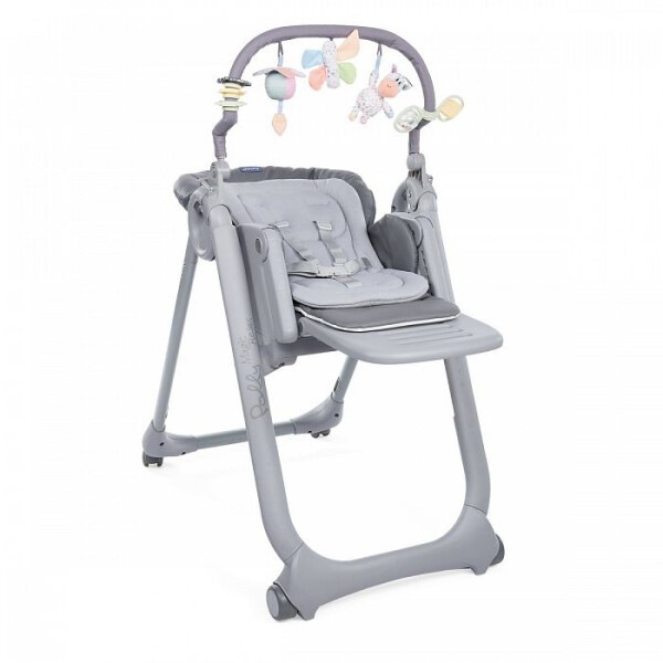 Стульчик для кормления CHICCO Polly Magic Relax Graphite Стульчик для кормления CHICCO Polly Magic Relax Graphite