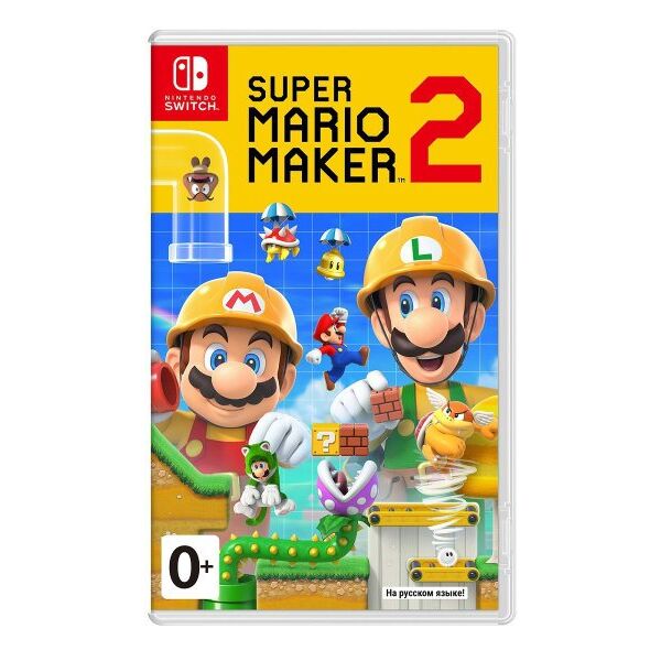 

Игровые диски Игра Super Mario Maker 2 для Nintendo Switch, Игра Super Mario Maker 2 для Nintendo Switch
