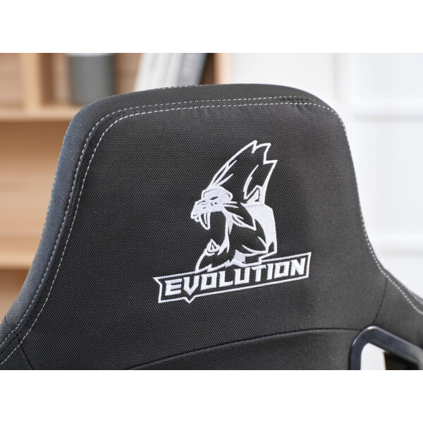 Игровое кресло Evolution Nomad (черный/белый) Игровое кресло Evolution Nomad (черный/белый)