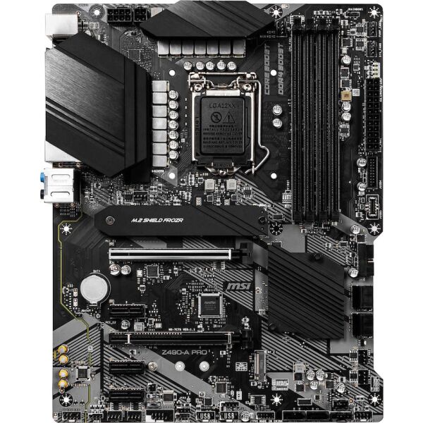

Материнские платы MSI, Материнская плата MSI Z490-A Pro
