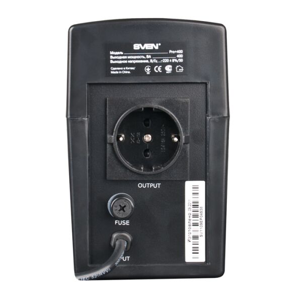 Источник бесперебойного питания SVEN Pro+ 400 VA Источник бесперебойного питания SVEN Pro+ 400 VA