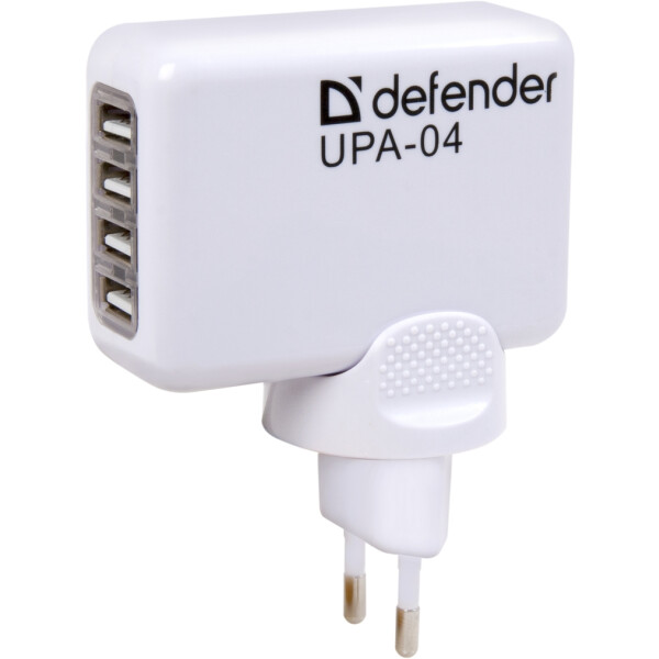 

Зарядные устройства для сотовых телефонов Defender, Сетевой адаптер Defender UPA-04