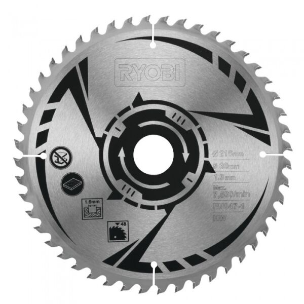 

Оснастка для инструмента Ryobi, Пильный диск Ryobi SB216K16T48A1 5132003806