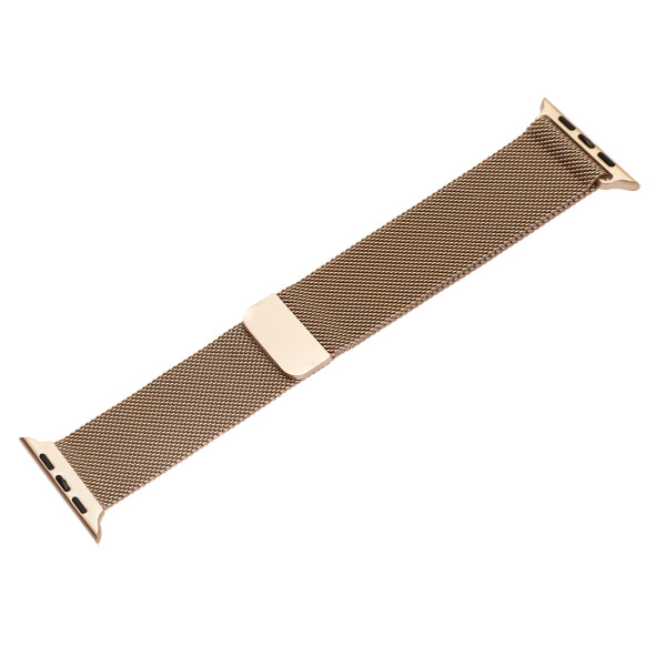 

Ремешки и браслеты EVOLUTION, Ремешок Evolution Milanese Loop AW40-ML01 для Apple Watch 38/40 мм (retro gold)