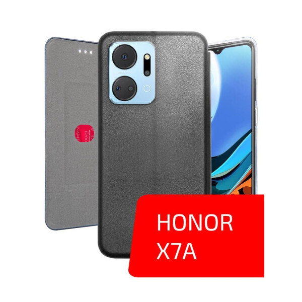 

Чехлы для мобильных телефонов AKAMI, Чехол книга AKAMI Prime для Honor X7a Черный (32085)