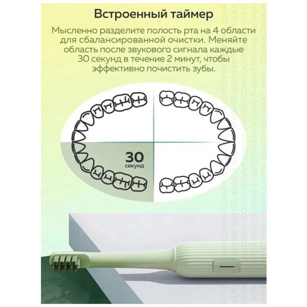 Электрическая зубная щетка Enchen Mint 5 (зеленый) Электрическая зубная щетка Enchen Mint 5 (зеленый)
