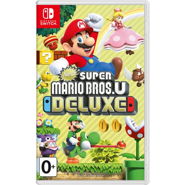 

Игровые диски Игра New Super Mario Bros. U Deluxe для Nintendo Switch, Игра New Super Mario Bros. U Deluxe для Nintendo Switch