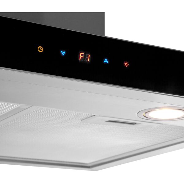 Вытяжка PYRAMIDA HEF 22 (H-600 MM) BLACK Вытяжка PYRAMIDA HEF 22 (H-600 MM) BLACK