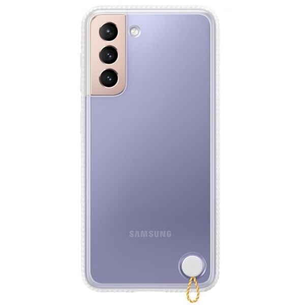 

Чехлы для мобильных телефонов SAMSUNG, Чехол Samsung Clear Protective Cover для Galaxy S21 (белый)