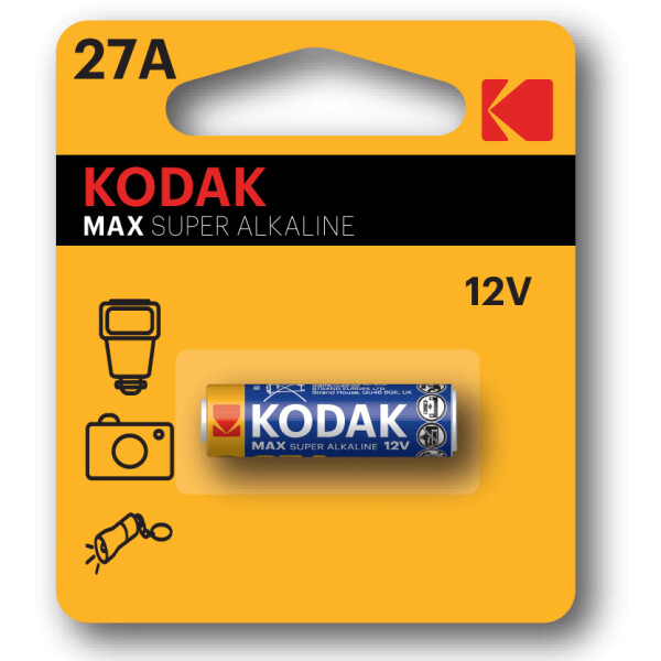 Батарейка Kodak 27A-1BL MAX SUPER Alkaline 30414372-RU1