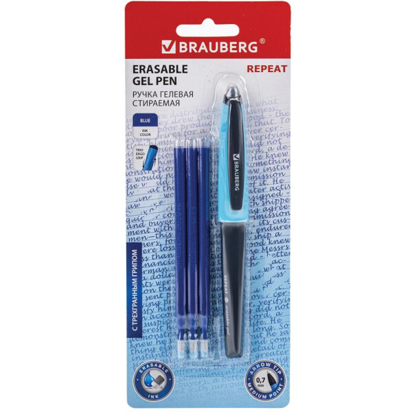 Ручка гелевая BRAUBERG 143663