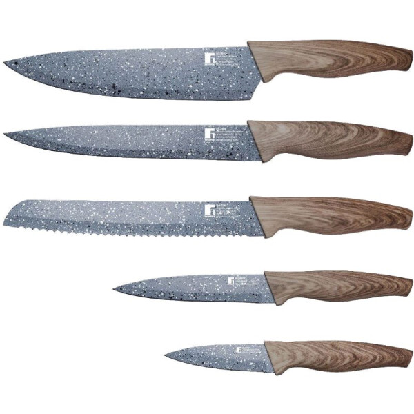 

Ножи, ножницы, ножеточки BERGNER, Набор ножей BERGNER Granit Eco BG-9099