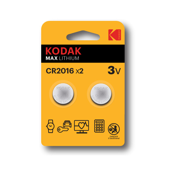 Батарейка литиевая Kodak CR2016-2BL 30417663-ru1