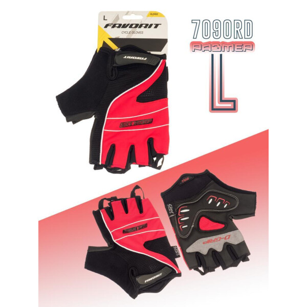 

Товары для активных игр и отдыха Favorit, Перчатки Favorit 7090RD-L