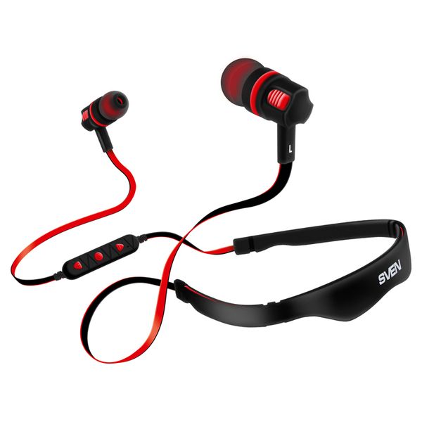 Наушники с микрофоном SVEN E-216B Black-Red