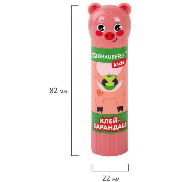 Клей-карандаш BRAUBERG KIDS 271141 (3 шт) Клей-карандаш BRAUBERG KIDS 271141 (3 шт)