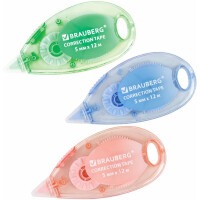 Корректирующая лента BRAUBERG 271252 (3 шт) Корректирующая лента BRAUBERG 271252 (3 шт)