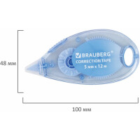 Корректирующая лента BRAUBERG 271252 (3 шт) Корректирующая лента BRAUBERG 271252 (3 шт)