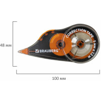 Корректирующая лента BRAUBERG 271253 (3 шт.) Корректирующая лента BRAUBERG 271253 (3 шт.)