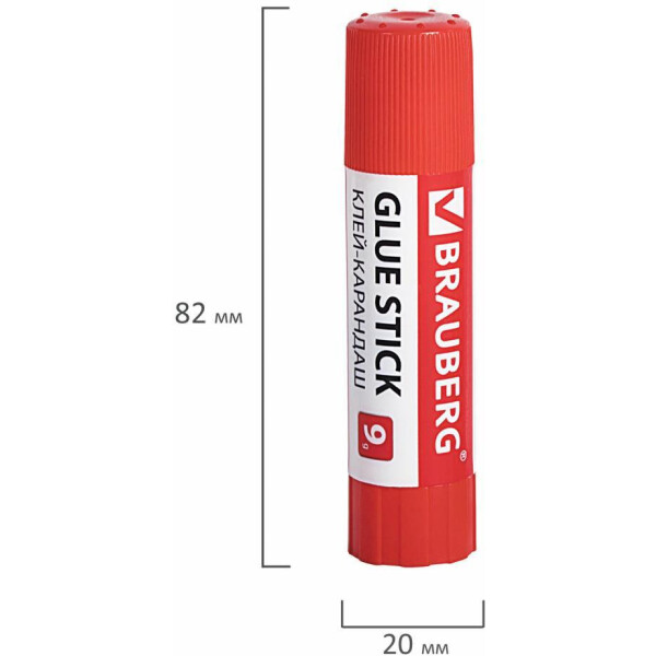 Клей-карандаш BRAUBERG 271305 (3 шт) Клей-карандаш BRAUBERG 271305 (3 шт)