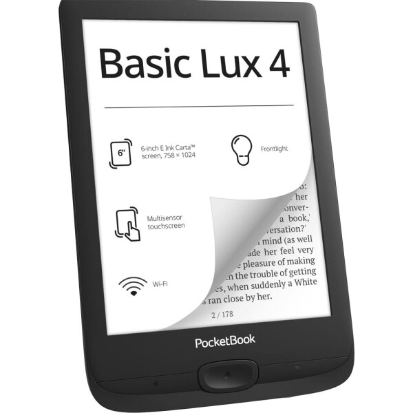 Электронная книга PocketBook 618 Basic Lux 4 (PB618-P-CIS Black) Электронная книга PocketBook 618 Basic Lux 4 (PB618-P-CIS Black)