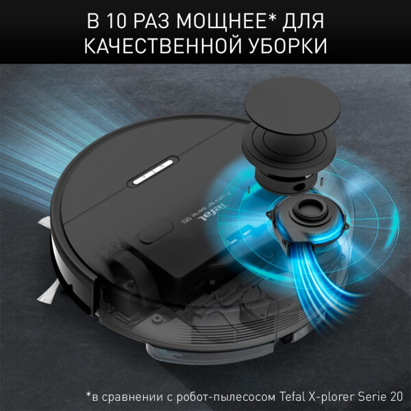 Робот-пылесос TEFAL X-PLORER SERIE 95 ANIMAL RG7975WH Робот-пылесос TEFAL X-PLORER SERIE 95 ANIMAL RG7975WH