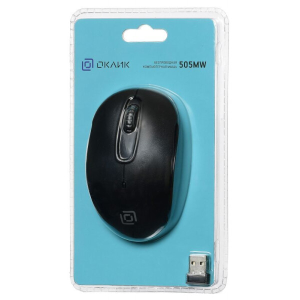 Мышь Oklick 505MW (черный) Мышь Oklick 505MW (черный)
