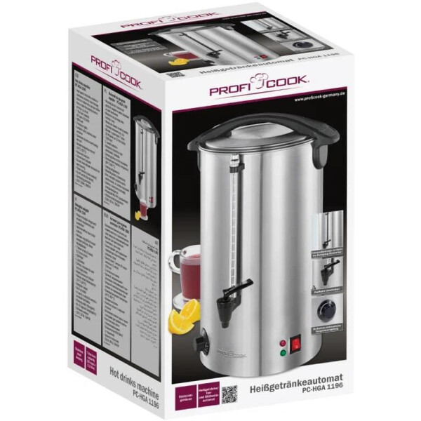 Термопот Profi Cook PC-HGA 1196 inox Термопот Profi Cook PC-HGA 1196 inox