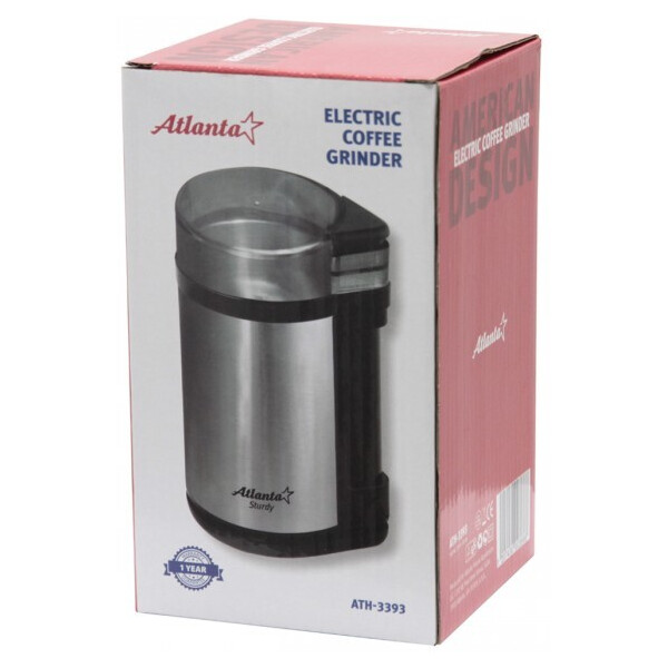 Кофемолка Atlanta ATH-3393 Кофемолка Atlanta ATH-3393