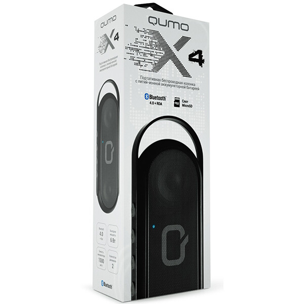 Беспроводная колонка QUMO X4 Беспроводная колонка QUMO X4