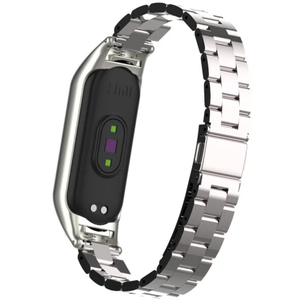 Ремешок Bingo Stainless для Xiaomi Mi Band 3/4 Серебристый Ремешок Bingo Stainless для Xiaomi Mi Band 3/4 Серебристый