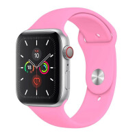 Ремешок Bingo Silicone для APPLE Watch 42/44/45mm (S) Малиновый