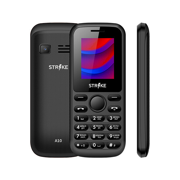 Телефон GSM STRIKE A10 (черный) Телефон GSM STRIKE A10 (черный)