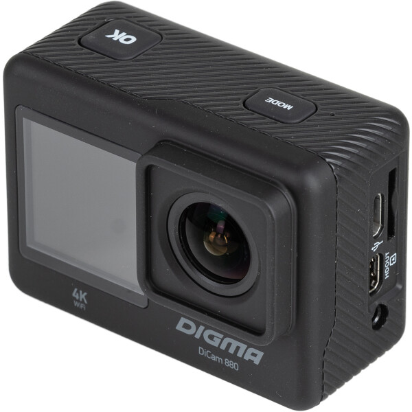 Экшн-камера Digma DiCam 880 (черный)