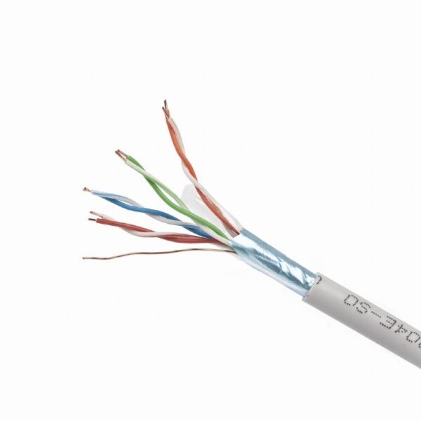 Кабель UTP Gembird FPC-5004E-SO FTP 5E медь 305m экранированный (solid wire) Кабель UTP Gembird FPC-5004E-SO FTP 5E медь 305m экранированный (solid wire)