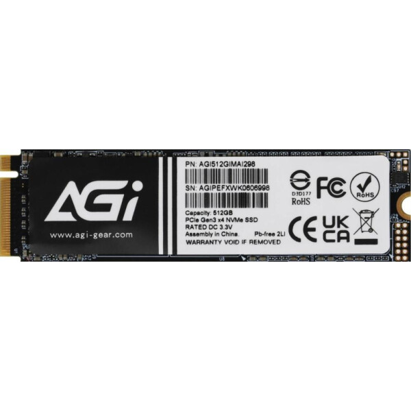 Накопитель SSD AGI AGI512GIMAI298
